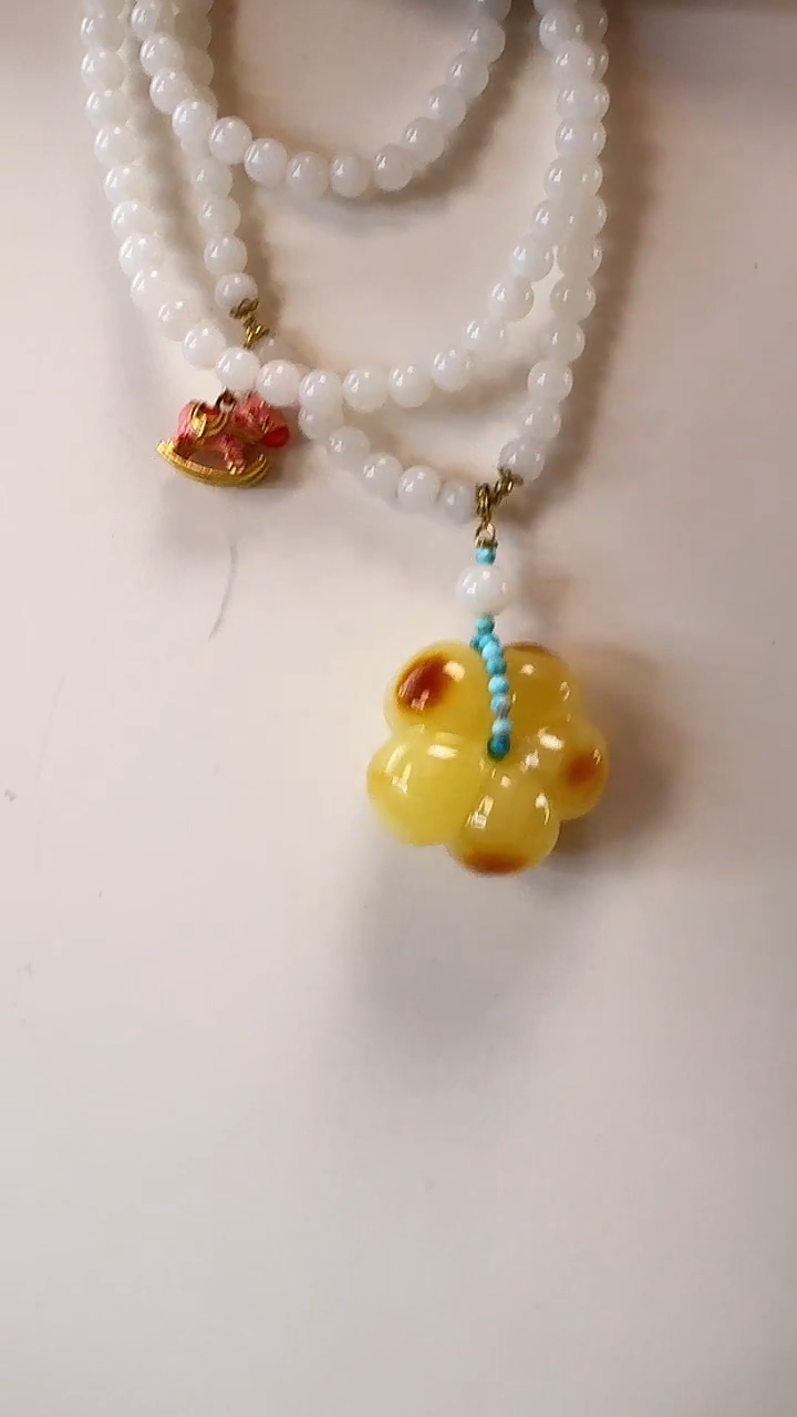 颈饰未镶嵌和田玉和田玉项链797