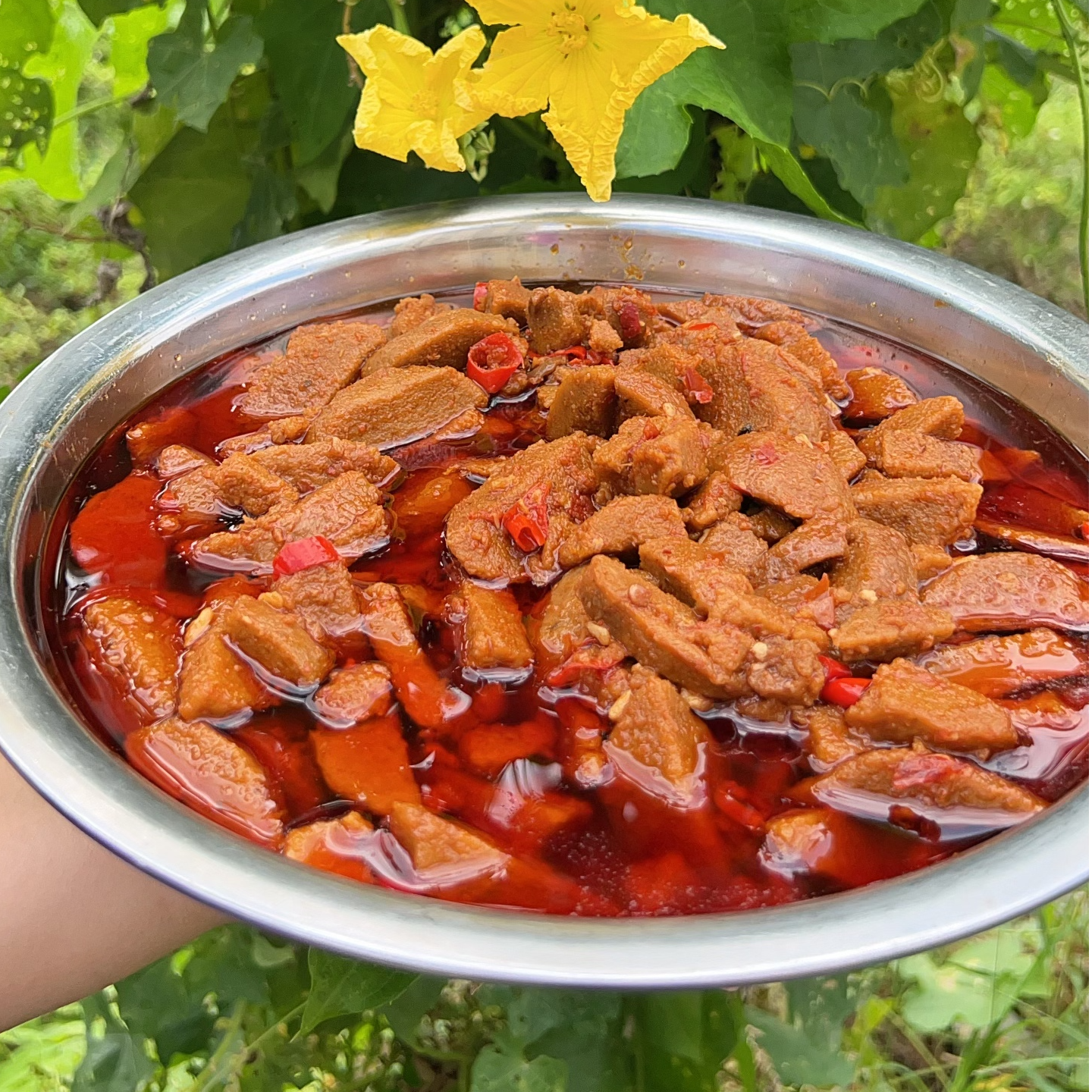 皖农粮干豆渣安徽安庆特产农家下饭菜辣霉豆渣350g生熟可选包邮