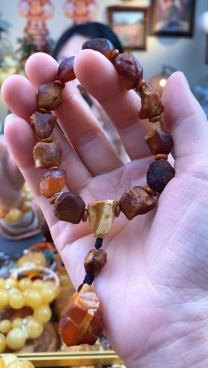 【闪购商品】未镶嵌琥珀手串手串