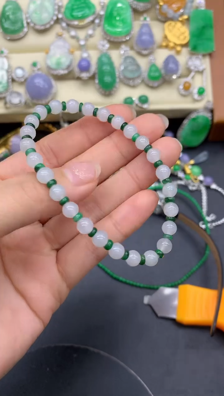 【闪购商品】翡翠手串未镶嵌564-中国好珍宝