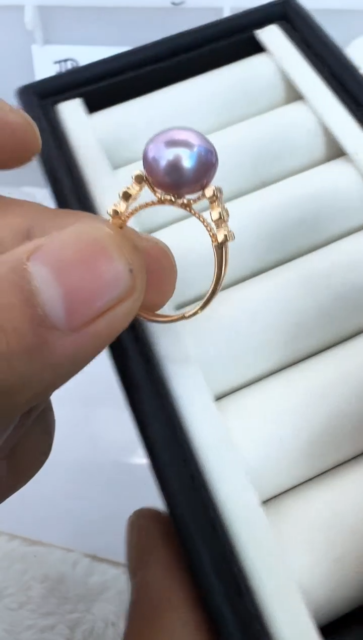 【闪购商品】淡水珍珠戒指未镶嵌戒指