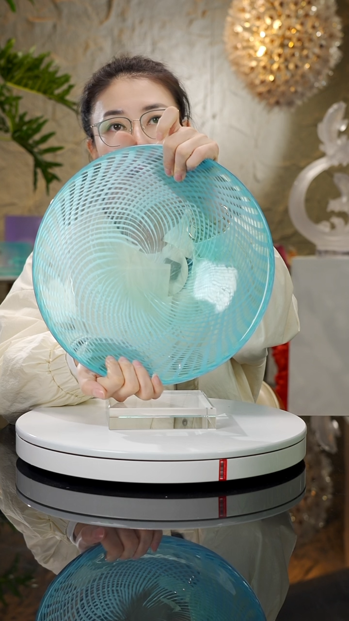 【闪购商品】瓷片福利蓝色果盘