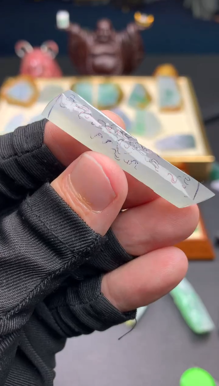 未镶嵌定制翡翠天然翡翠裸石（包工）