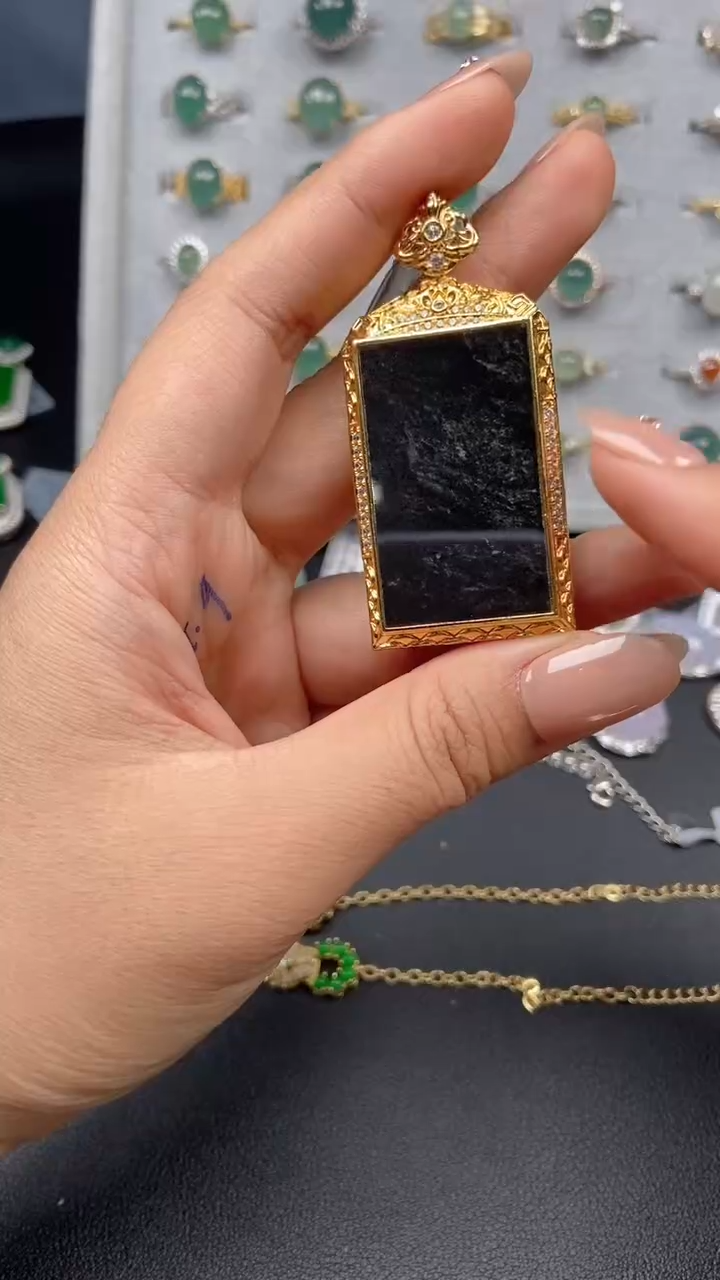 颈饰合金翡翠合金