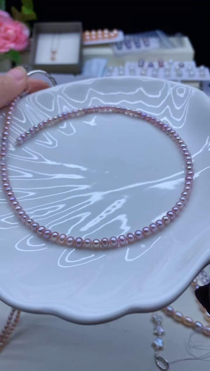 【闪购商品】淡水珍珠颈饰未镶嵌淡水珍珠项链