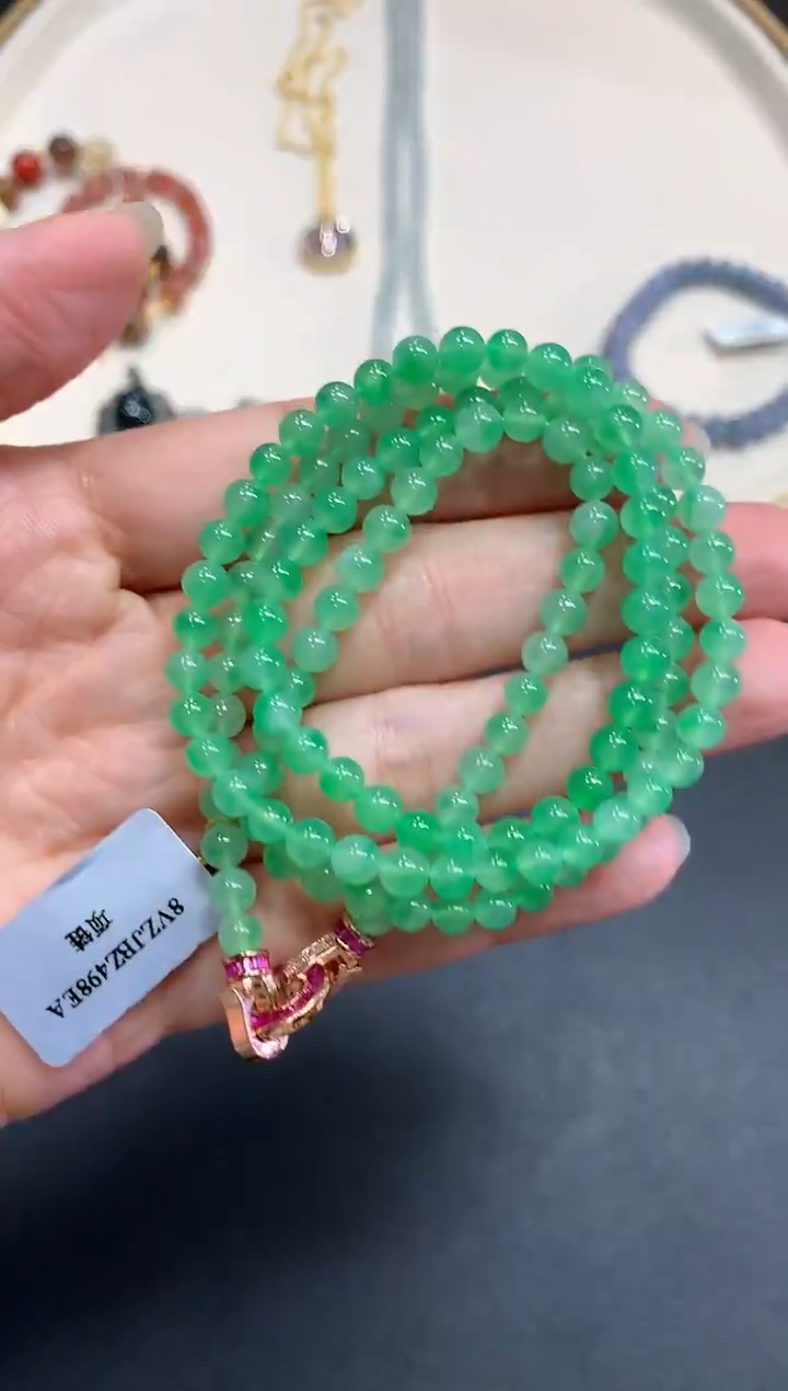 【闪购商品】翡翠手链未镶嵌Q3|79800