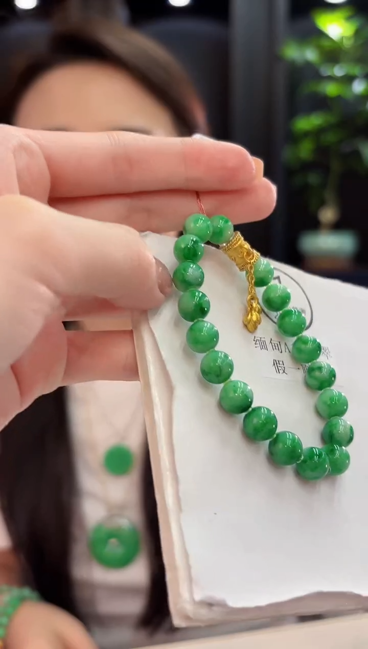 未镶嵌手链翡翠 缅甸A货/支持复检/一件