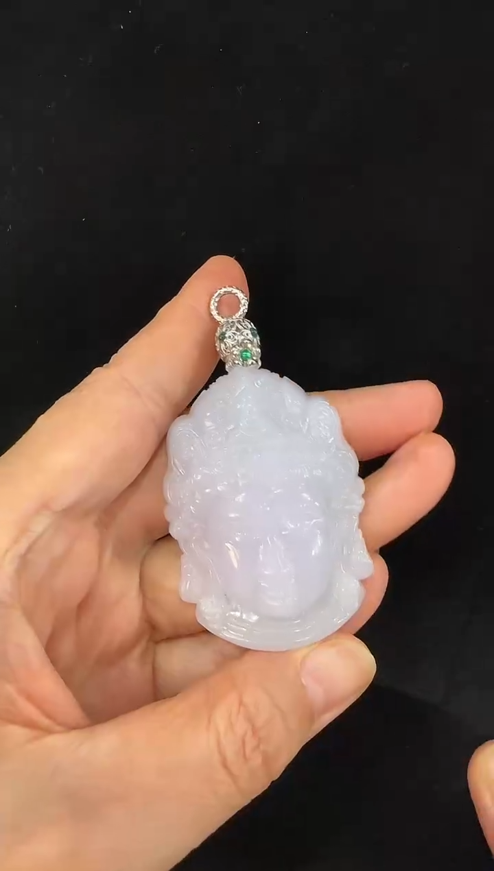 颈饰未镶嵌翡翠国风