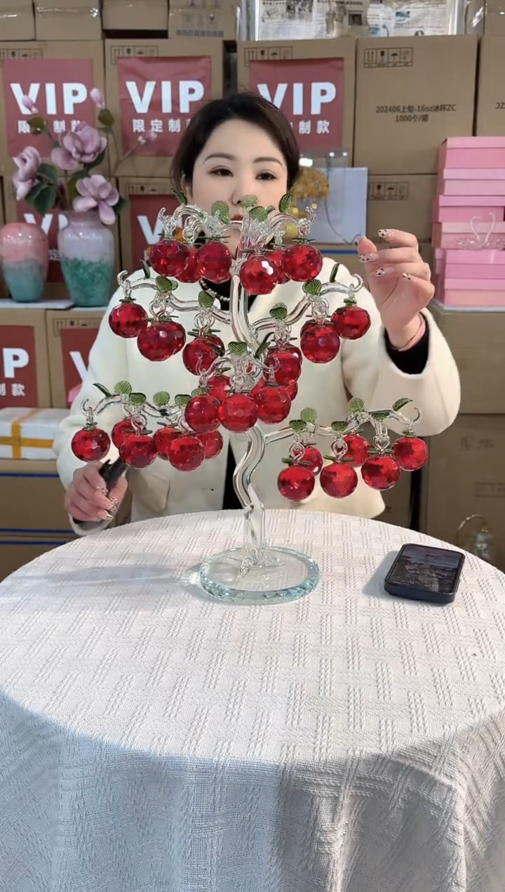 【闪购商品】琉璃泰新花器L-102晚