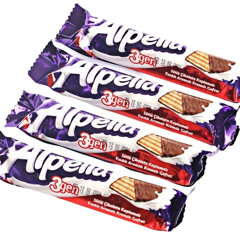 优客牌ulker阿尔佩拉黑白巧克力 Alpella巧克力3D