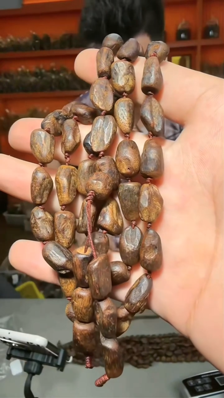 沉香手串b13号沉水惠安瘤疤35g多样性发一
