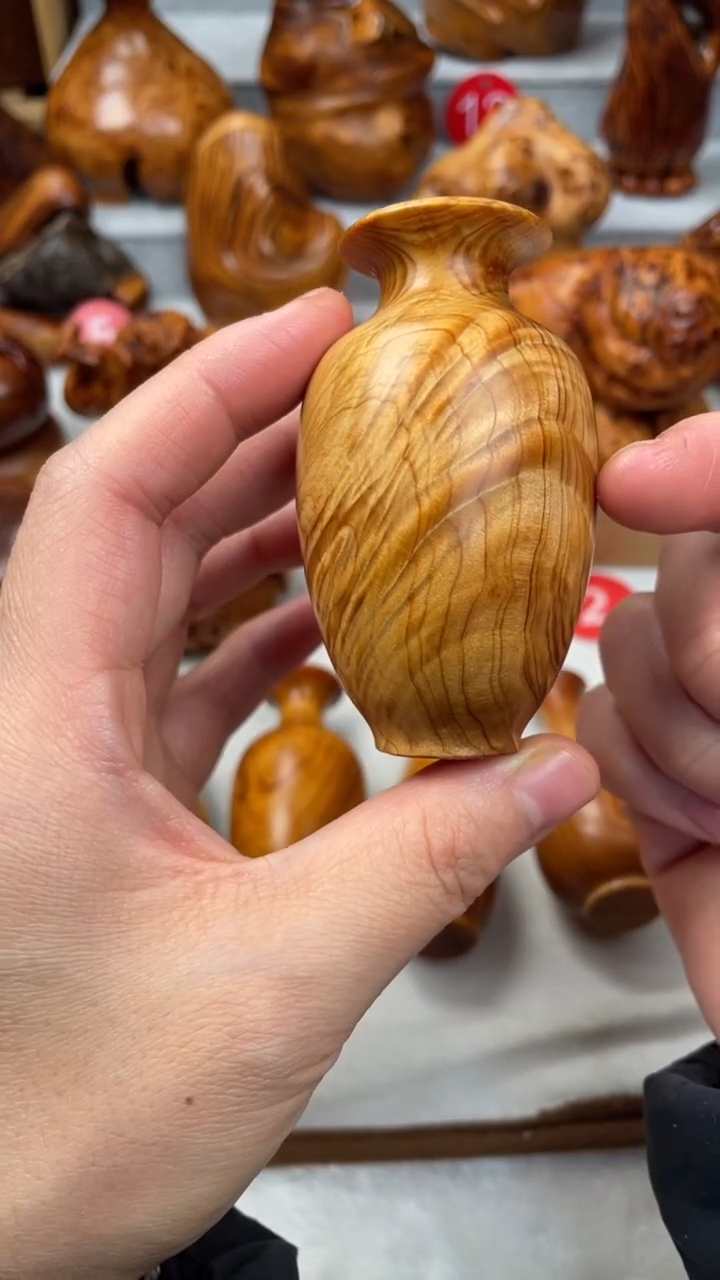 木太行崖柏陈化精品把件/雕刻件-鉴赏期48小时