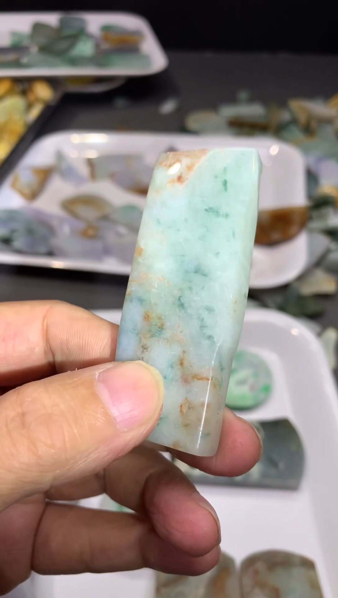 【闪购商品】翡翠颈饰未镶嵌天然翡翠A货