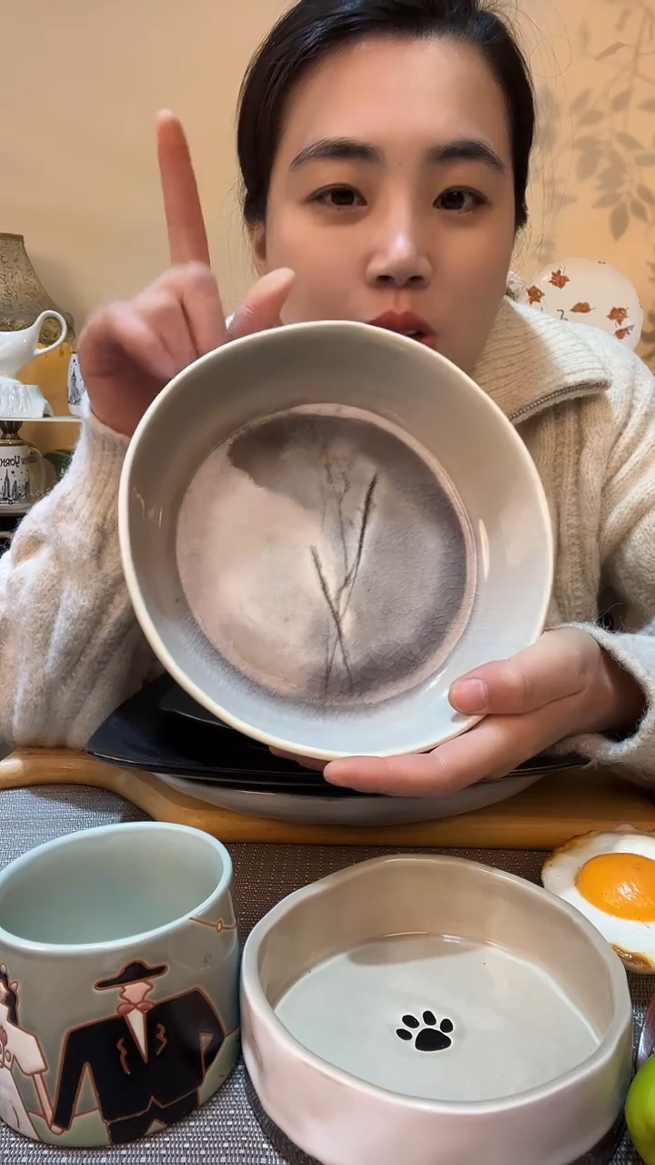 【闪购商品】瓷片7.5英寸碗 微瑕介意勿拍