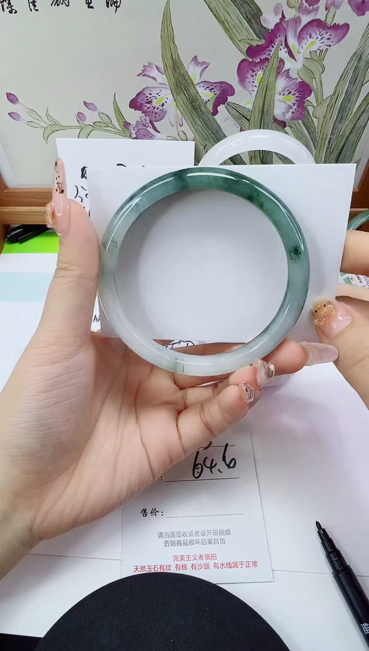 未镶嵌手镯石英岩玉265-64/65