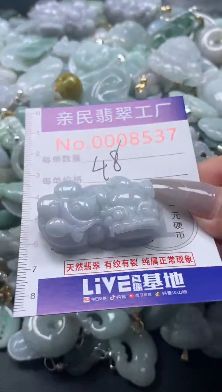 颈饰未镶嵌翡翠8537