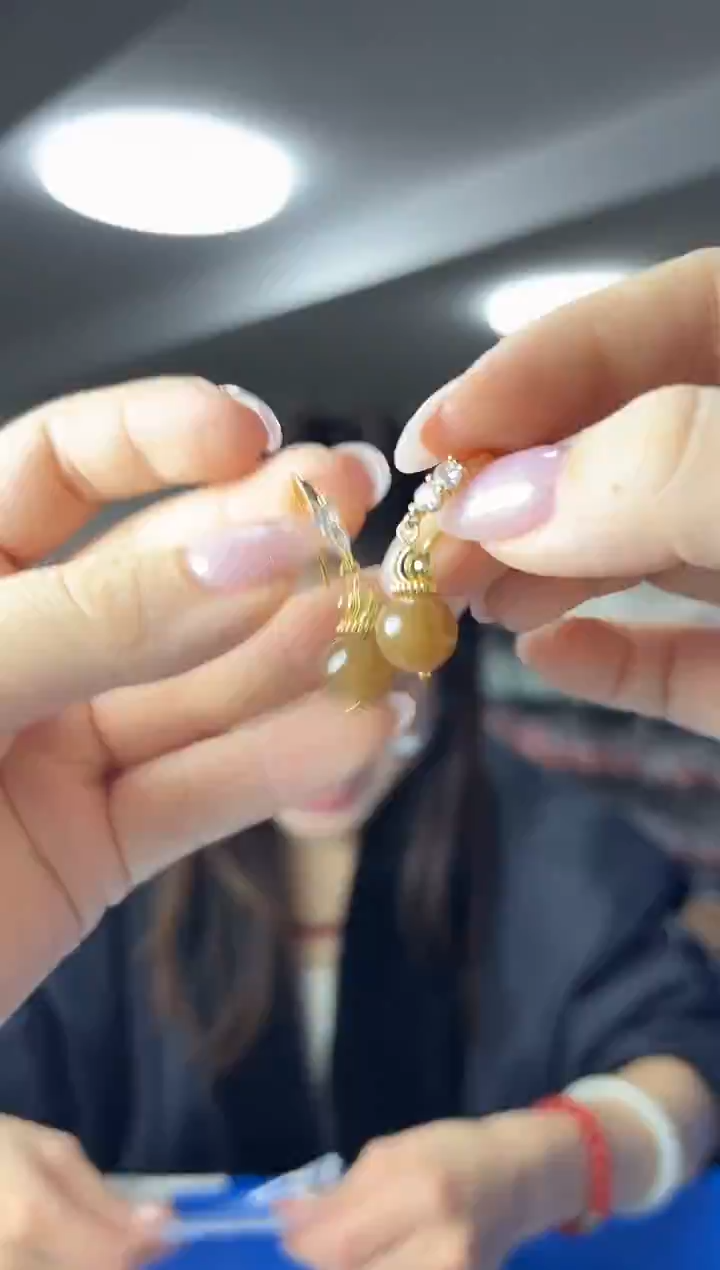 未镶嵌和田玉耳饰（多样性发一件）