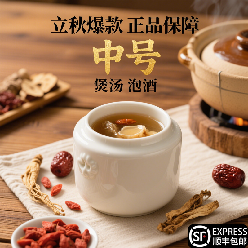 [中号] 海干货福利款煲汤料 可搭配枣枸杞材料