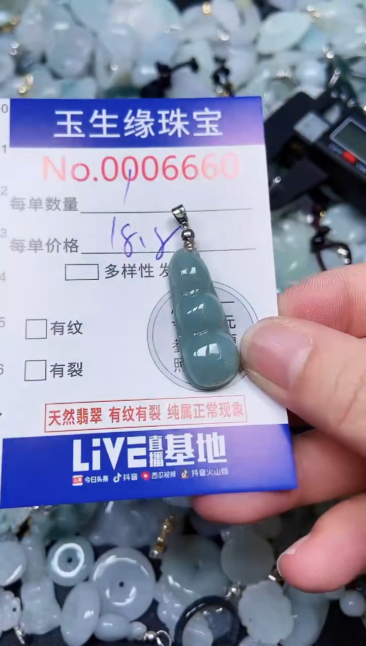 【闪购商品】翡翠颈饰未镶嵌闪购00006660