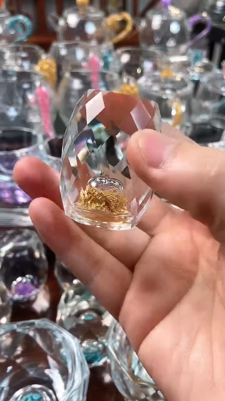 【闪购商品】玺宴新款水晶盖置金箔