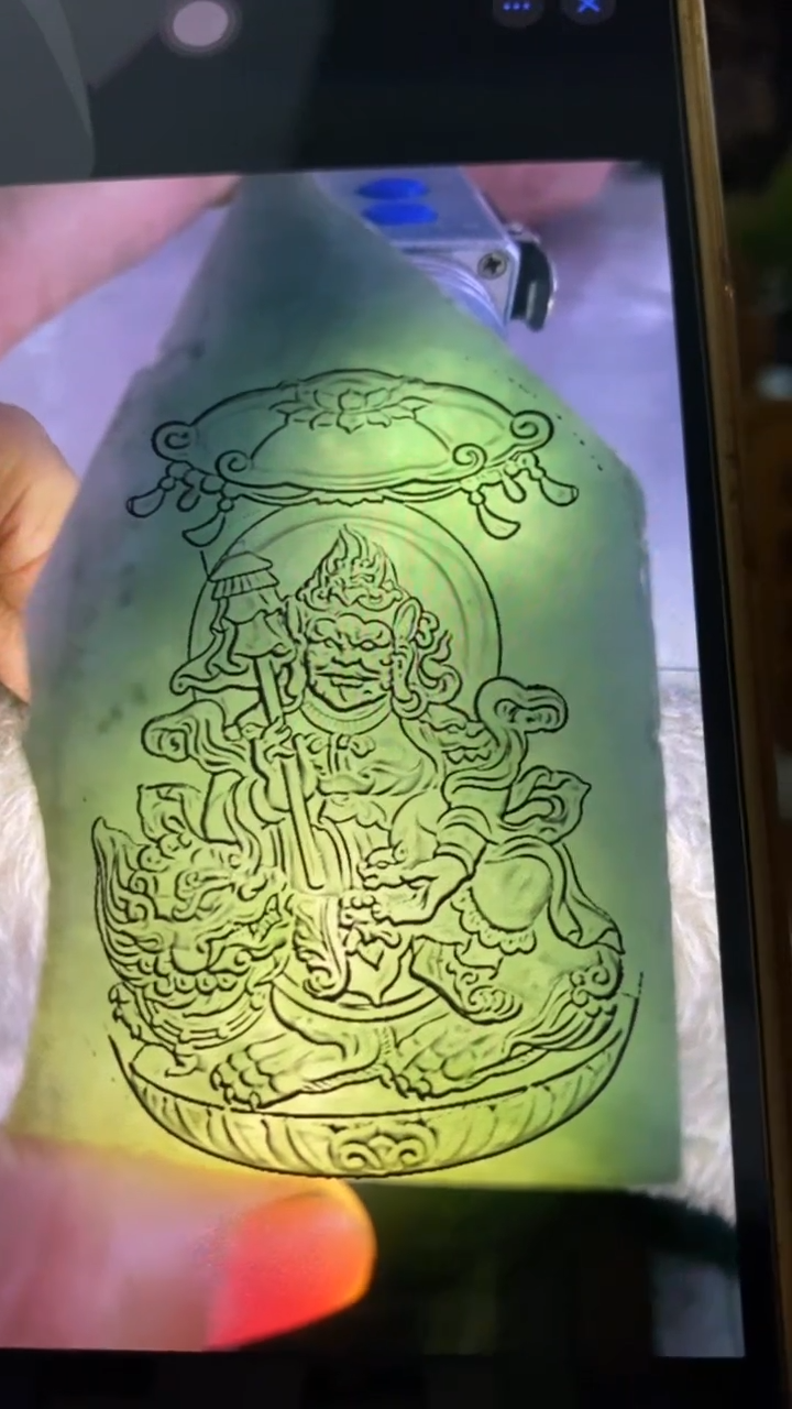 【闪购商品】定制翡翠未镶嵌包工包料天然A货翡翠0209021