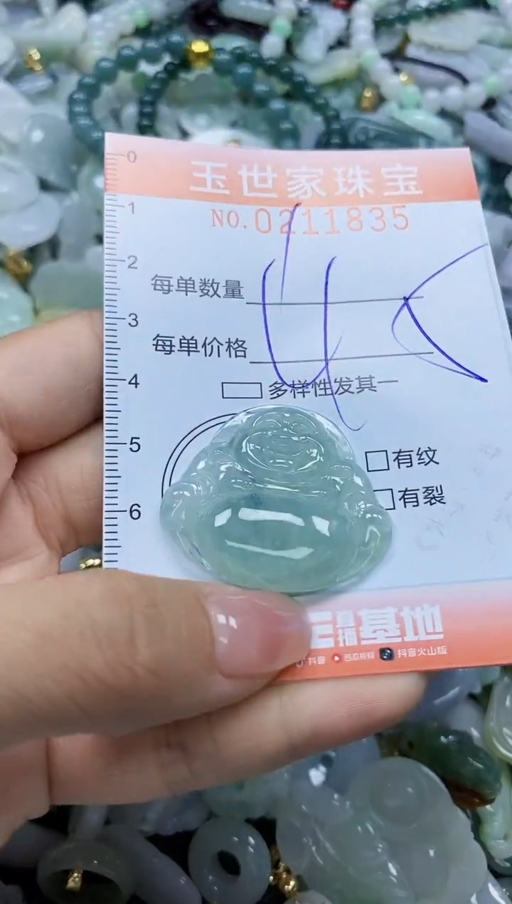 【闪购商品】翡翠颈饰未镶嵌闪购0211835