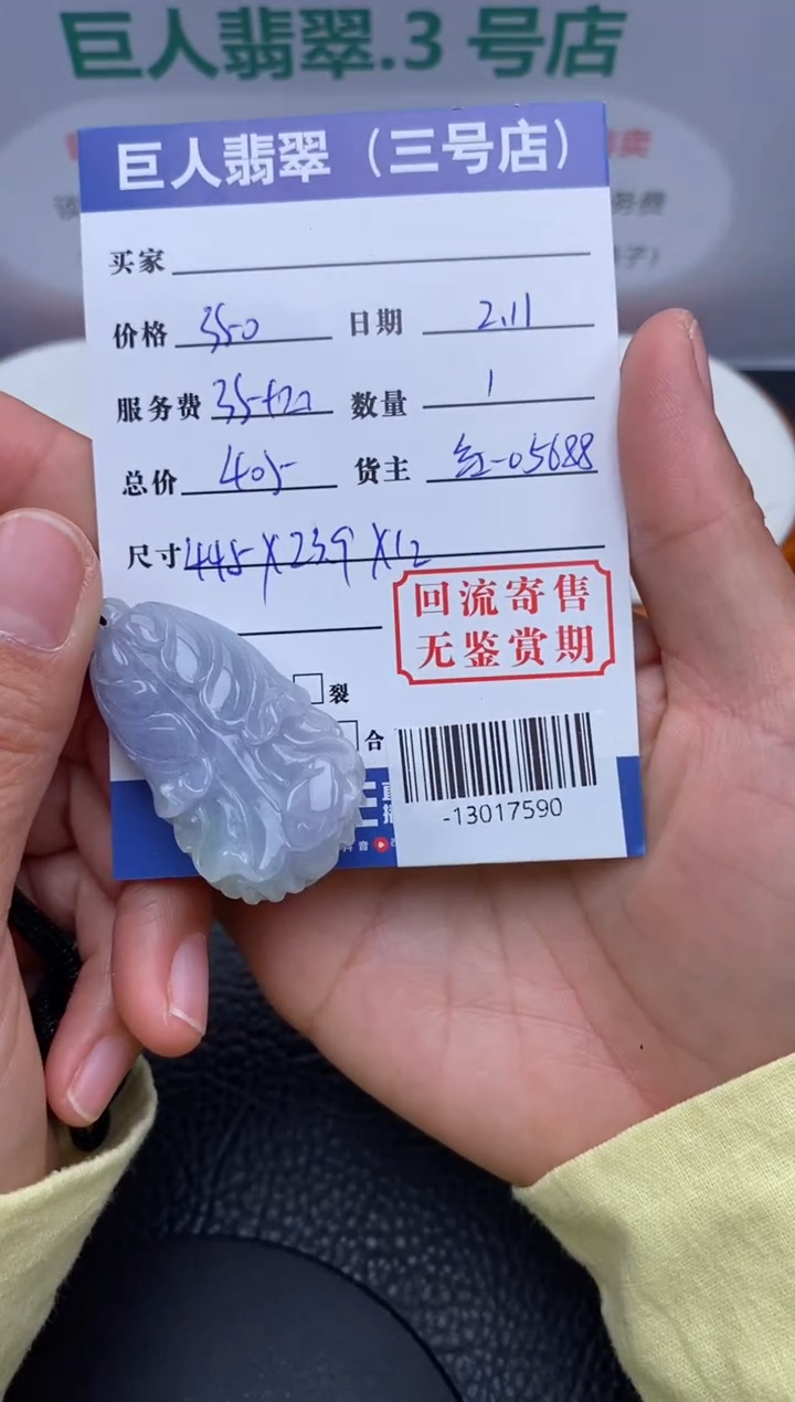 【闪购商品】翡翠颈饰未镶嵌多人-13017590