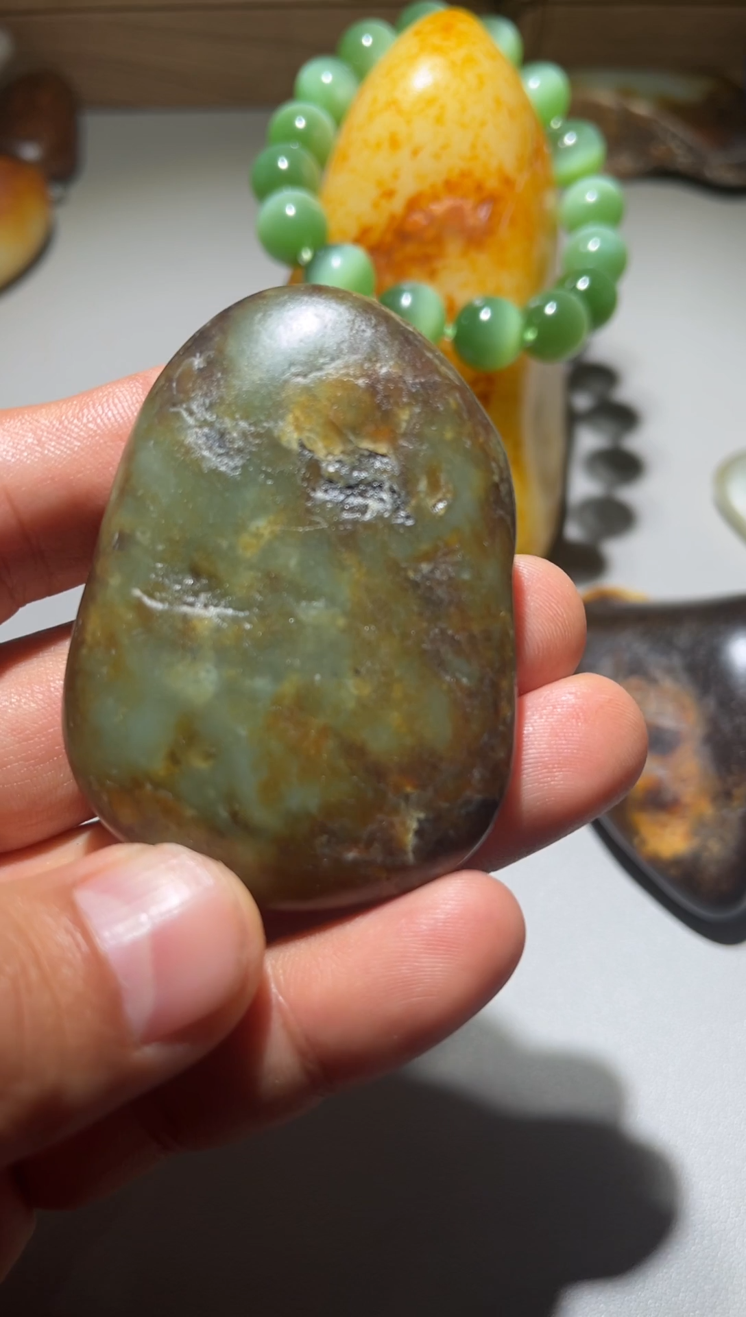 未镶嵌和田玉（子料）挂件和田玉原石