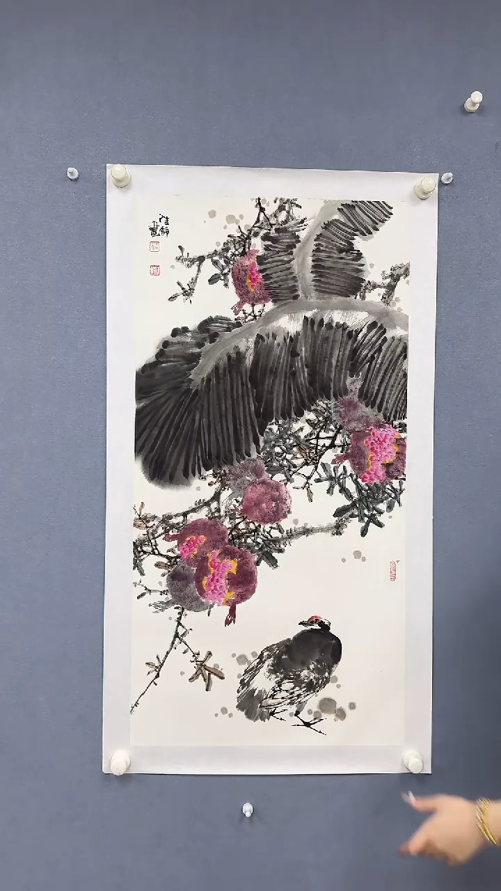 【闪购商品】纸本1王维舒老师国画作品