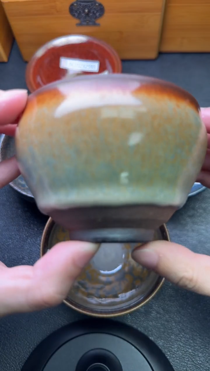茶盏周家勇茗瓷茶器257