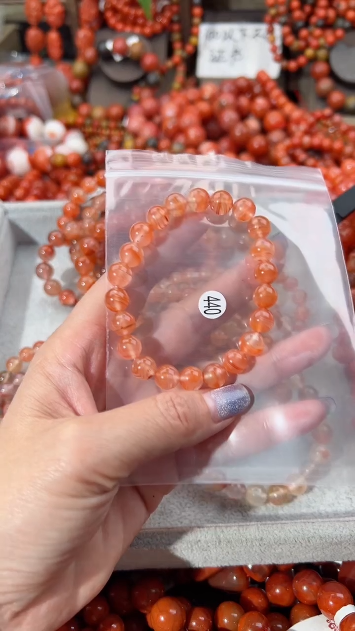 【闪购商品】南红玛瑙手串未镶嵌8+