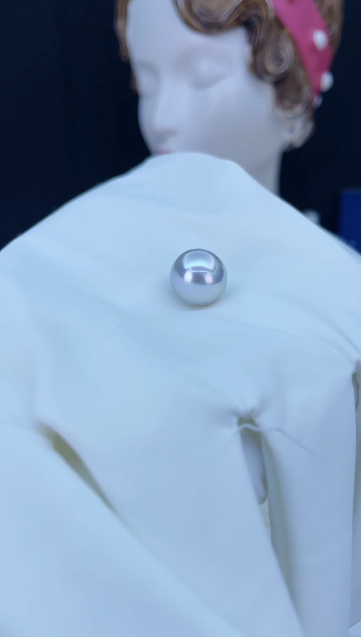 【闪购商品】海水珍珠裸珠未镶嵌海水澳白珍珠裸珠11-12mm