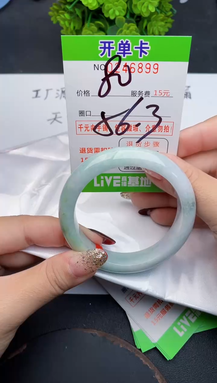 未镶嵌手镯翡翠99天然翡翠A货