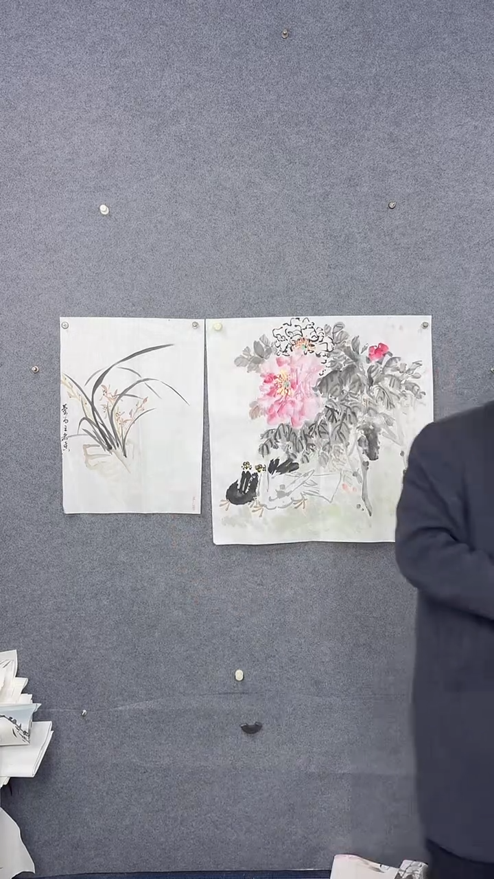 国画68*68吴铁成作品