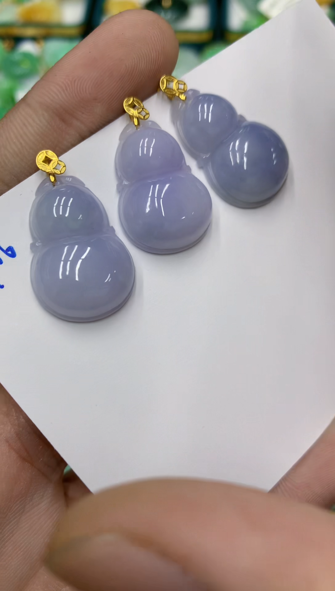 【闪购商品】翡翠颈饰18K金镶嵌11111111111