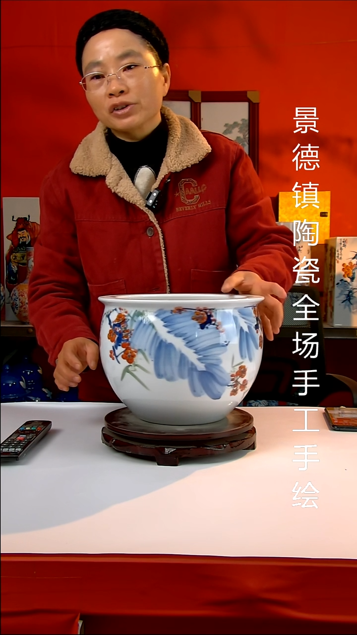 摆件陶瓷景德镇陶瓷 全场手工手绘