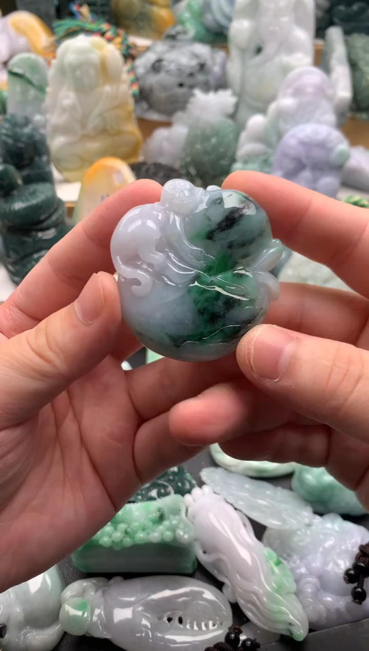 吊坠(不含链)未镶嵌翡翠1