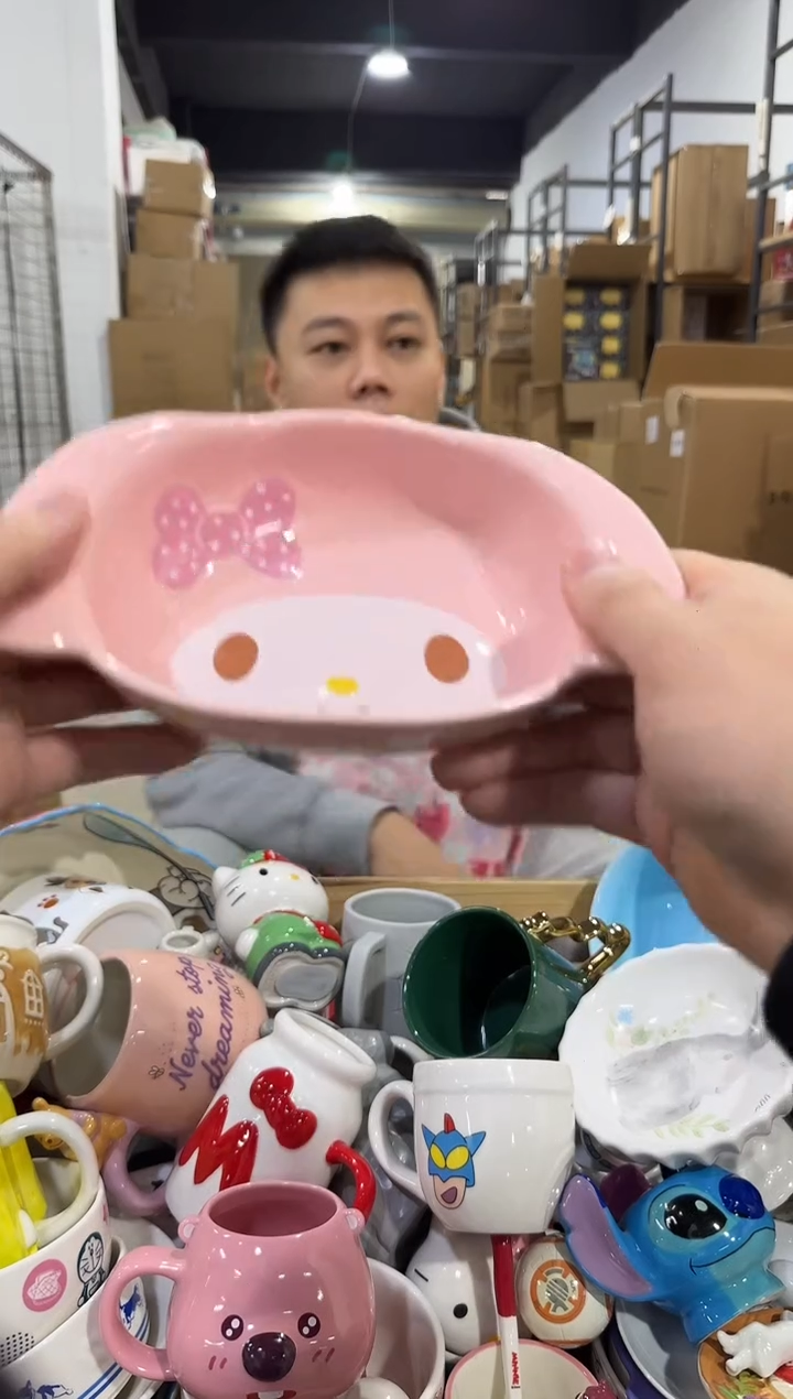 瓷片小号原盒美乐蒂深碗