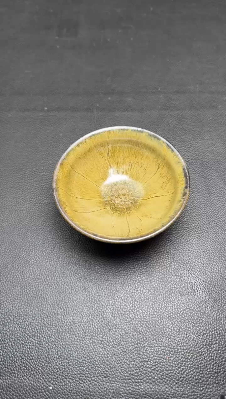 【闪购商品】茶盏建盏故事蔡炳昆春暖花开盏15
