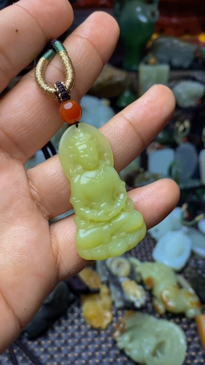 【闪购商品】和田玉挂件未镶嵌1