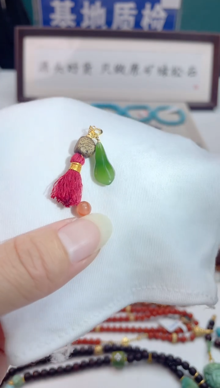 银S925镶嵌南红玛瑙珠宝奇石2