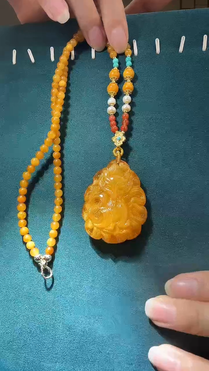 【闪购商品】琥珀裸石未镶嵌A0389天然蜜蜡
