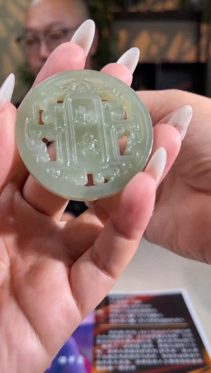 和田玉未镶嵌颈饰多样性拍一发一18035