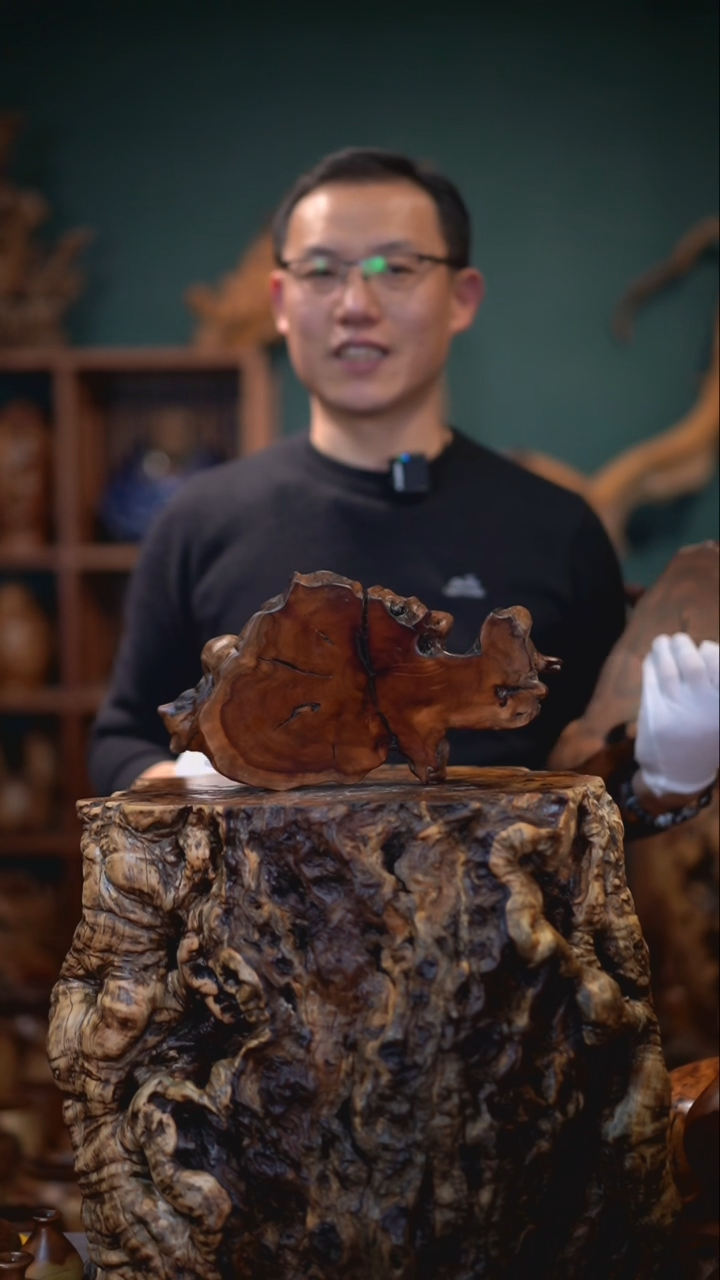 【闪购商品】枣木雷击枣木底座