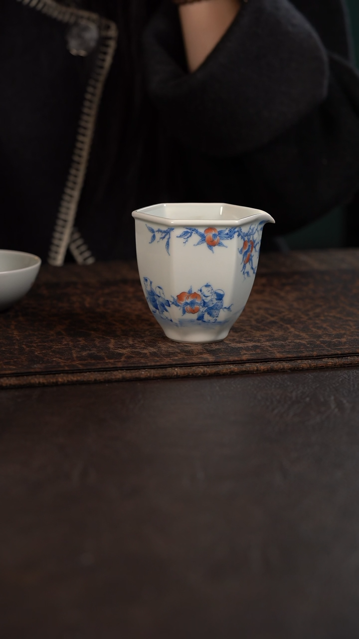 【闪购商品】杯聚澜堂九桃五福六方公道