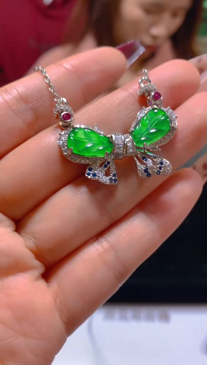 颈饰未镶嵌翡翠多样性发一