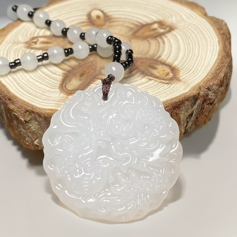 《大福甄选》高端正品龙凤牌吊坠