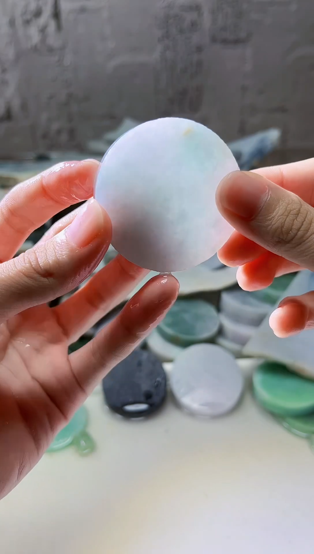 裸石翡翠翡翠a货正品玉石南陈704