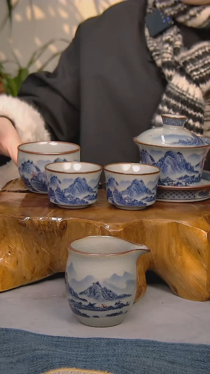 【闪购商品】简装家用款5件套 陶瓷家用茶具系列