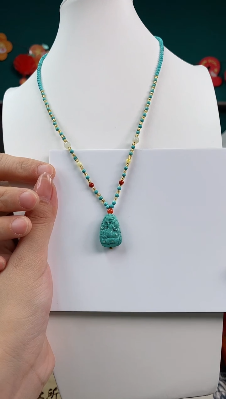 【闪购商品】绿松石珠宝奇石未镶嵌1